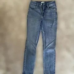 H&M スキニーデニム ブルー EUR36