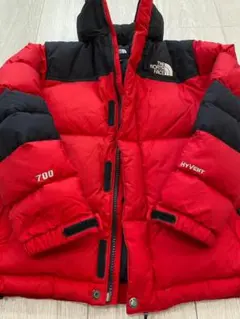 ノースフェイス ダウンジャケット 赤 120 ハイベント バルトロ キッズ