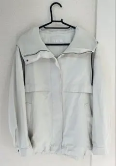 【3764】ICB アイシービー T/Cタッサー 撥水加工 フーデットコート