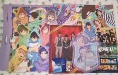 Free! A3イラストカード ビッグステッカー ファイルなど１２点セット ⅱ