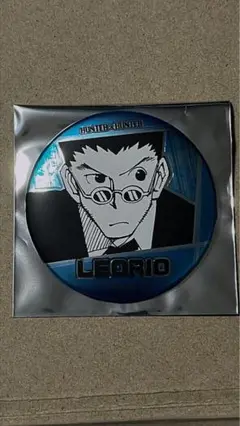 HUNTER×HUNTERハンターハンターデコレクション缶バッジ　レオリオ