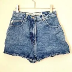 美品✨ RAGAZZA 【M】 デニム ショートパンツ 90s ハイウエスト