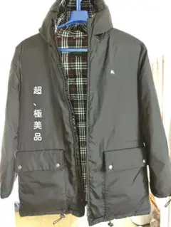 BURBERRY ブラックレーベル 黒 フード付き ジャケット