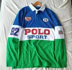 未使用！ポロスポーツ　ラガーシャツ　ポロラルフローレン　POLO SPORT