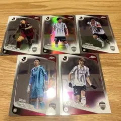 2026 Topps Chrome J.League ヴィッセル神戸 5枚セット