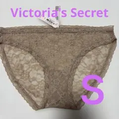Victoria’s Secret 総レースショーツ ベージュ S 新品タグ付のサムネイル