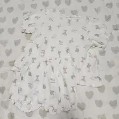 バースデイコトリCottoliアニマル柄キリン90サイズセットアップTシャツ半袖