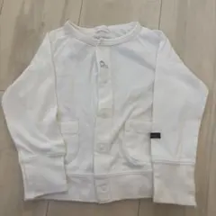 Combi mini ベビー カーディガン ホワイト