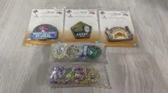 ジョジョの奇妙な冒険 マグネット3個とロゴ２個セット