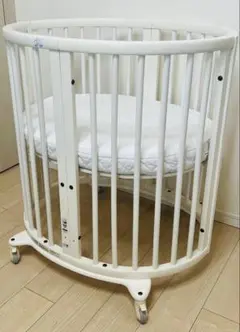 stokke ストッケ　スリーピーベッドセット白　ミニに変更可・ミニマットレス付