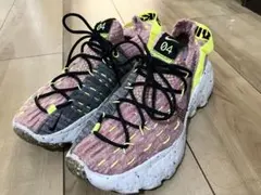 【状態良好】NIKE Space Hippie04 ピンク ネオン 24.0cm