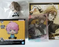 夢野幻太郎　ヒプマイ　一番くじ　デフォルメフィギュア　アクスタ　色紙　セット