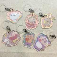オーロラ　クレヨンしんちゃん ぷっくりアクリルめじるしアクセサリー