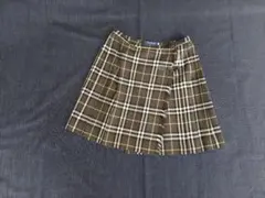 BURBERRY バーバリー　ブルーレーベル　プリーツ　巻きスカート