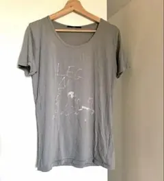 Edition 五木田智央 コラボプリントビンテージTシャツ グレーのサムネイル