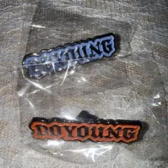 treasureカプセルトイ　DOYOUNG ドヨンピンバッジ 2個セット