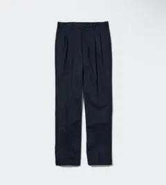 UNIQLO イージーケアツータックチノ　NAVY 79