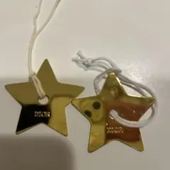 Dior ゴールド星型チャーム 2個セット