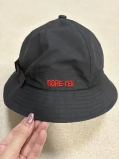 美品】モンクレール × ハイク ゴアテックス バケットハット 黒 M