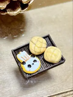 ミニチュアフード　アイシングクッキー　ぱんだのパン屋さん　13