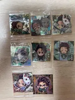 鬼滅の刃 竈門炭治郎 ステッカー 9枚セット