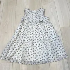 タルティーヌエショコラ ノースリーブワンピース 花柄 110cm