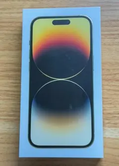 iPhone 14 Pro Gold の箱、ケーブル、他