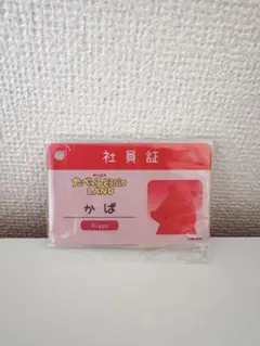 たべっ子どうぶつLAND かば 社員証