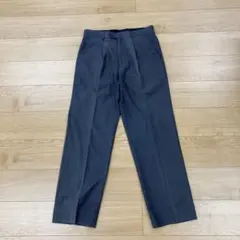 【super 150's】ダークグレー ウールスラックス 【イタリア製】