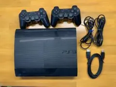 【動作OK】PS3 本体 500GB CECH-4300C コントローラー2台