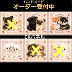 ハンドメイド　オーダー受付ページ　　♡桜餅わんこ　パネル♡ ハンドメイド オーダー受付ページ ♡チェックねこちゃん パネル