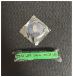 INI カプセルトイ 田島将吾 ミニうちわ＆ラバーバンド