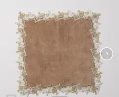 ｛新品｝ 近沢レース&アテニアコラボ限定タオルハンカチ ロゼベージュ