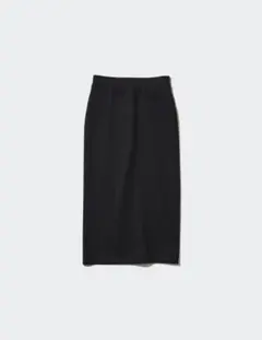 【極美品】ユニクロ ドライスウェットナローマキシスカート（丈標準80～84cm）