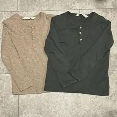 H&M 秋服 ボタン付き長袖カットソー まとめ売り