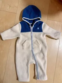 フリース フード付き カバーオール 3〜6ヶ月