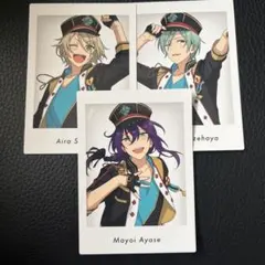 礼瀬マヨイ 風早巽 白鳥藍良 あんスタ ぱしゃっつ