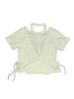 FACETASM ホルターネック デザインTシャツ ミント サイズ2