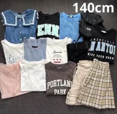 春夏物☆女の子 10点セット まとめ売り 140cm 小物あり