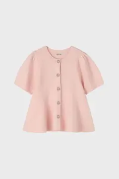 THE TOE Tulip Peplum Top Lightblue - メルカリ
