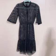 NEWYORK CLOTHINGメッシュワンピース