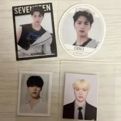 seventeen ディノ　証明写真　トレカ　ラキドロ　セット　ステッカー