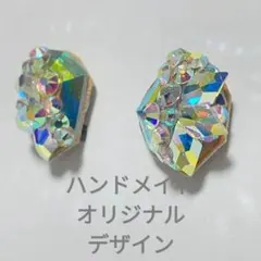 スコロライト ピアス 両耳用 アイリス入り シミズ貴石 - メルカリ