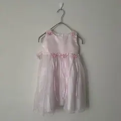 子供用ドレス　ピンク　100cm　発表会　誕生日会　ホームパーティー