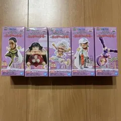 ワンピース　ワールドコレクタブルフィギュア　エッグヘッド6　コンプセット