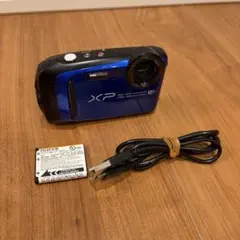 良品＞ FUJIFILM FinePix XP90 ブルー ＜1083＞ - メルカリ