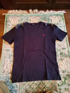 BURBERRY BLACK LABEL ネイビー TシャツМ