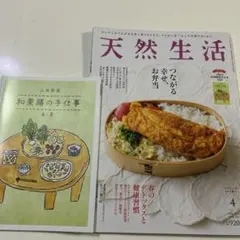 天然生活 2024年4月号　付録あり