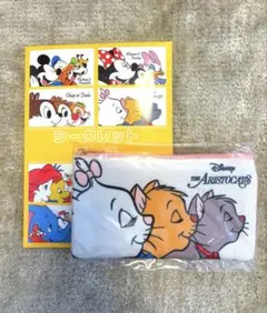 新品未使用　ディズニーストア　シークレットポーチ　おしゃれキャット