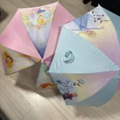 アナと雪の女王 長傘 ピンク 水色